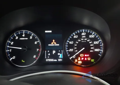 2019 Mitsubishi Outlander Le from USA, damaged, VIN JA4AZ3A32KZ048399